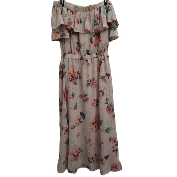 LUCKY BRAND Floral Off shoulder Dress - Picture 8 of 14